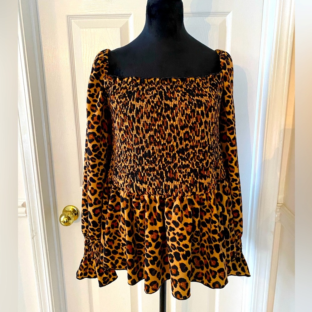 Leopard Print Top